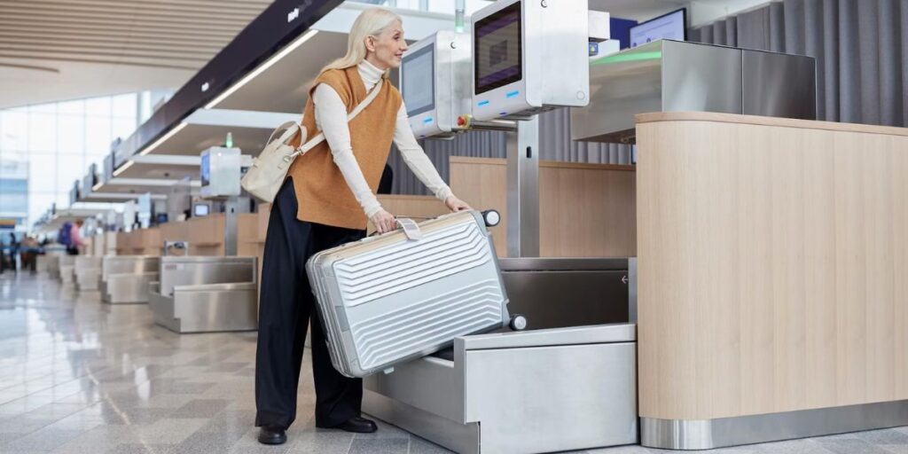 Baggage Counter for the Play Airlines Passengers 